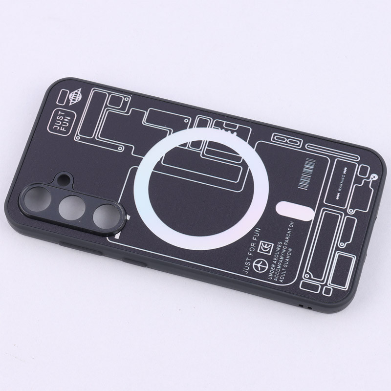 قاب PC طرحدار MagSafe محافظ لنزدار Samsung Galaxy S23 FE 5G