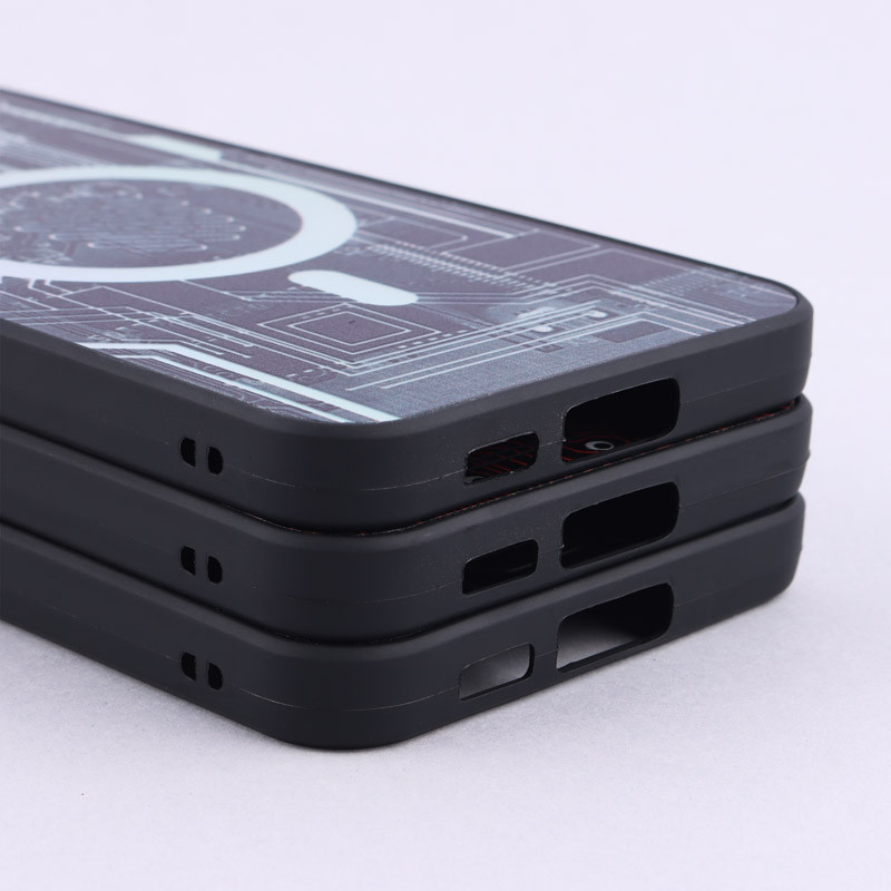 قاب PC طرحدار MagSafe محافظ لنزدار Samsung Galaxy S23 FE 5G
