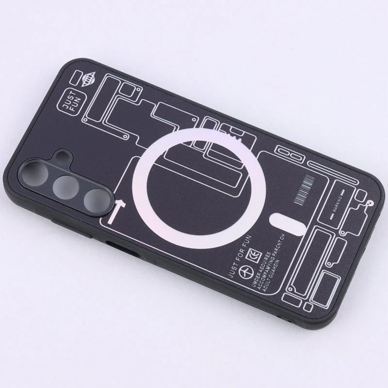قاب PC طرحدار MagSafe محافظ لنزدار Samsung Galaxy A25