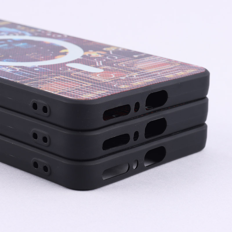 قاب PC طرحدار MagSafe محافظ لنزدار Xiaomi Redmi Note 13 4G