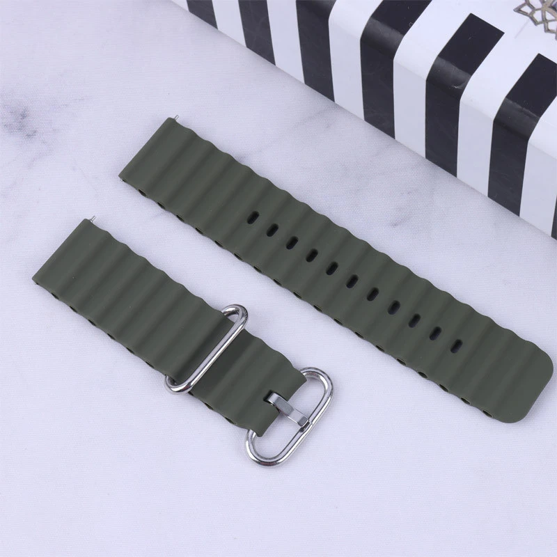 بند ساعت هوشمند Ocean طرح پافر 22mm
