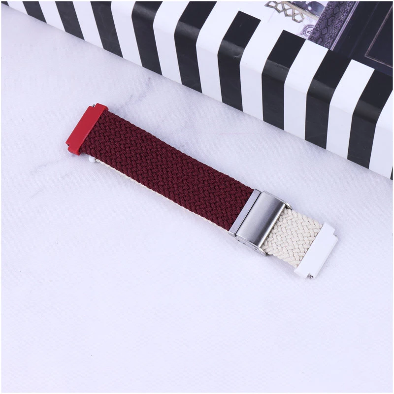 بند Solo ساعت هوشمند کنفی دو رنگ 20mm
