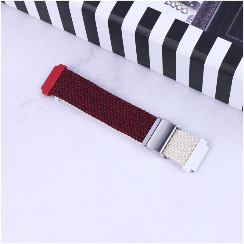 بند Solo ساعت هوشمند کنفی دو رنگ 20mm