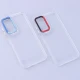 قاب PC پشت شفاف Lucky Case دور رنگی Samsung Galaxy A15