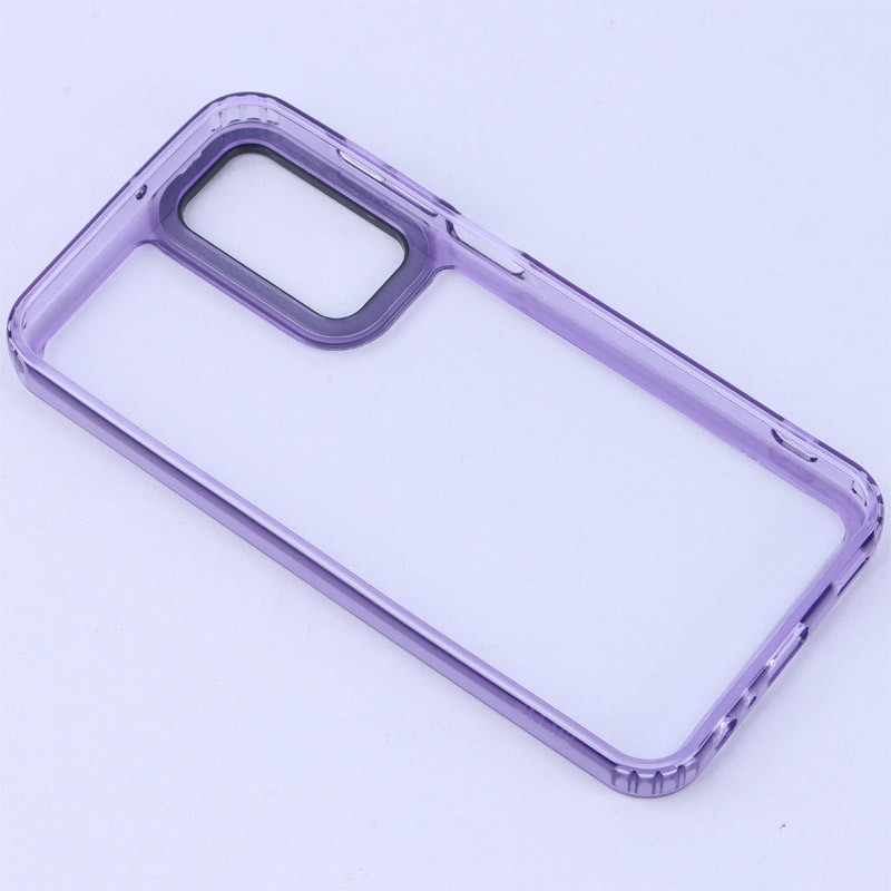 قاب PC پشت شفاف Lucky Case دور رنگی Samsung Galaxy A15