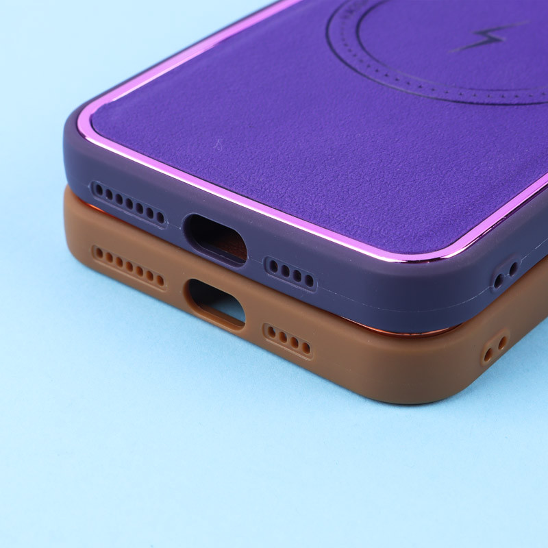 قاب چرمی مگ سیف متال ایرون iPhone 11 Pro Max