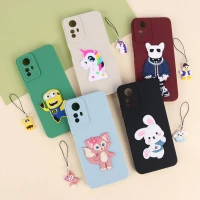 قاب عروسکی برجسته محافظ لنزدار Xiaomi Redmi Note 12S + آویز