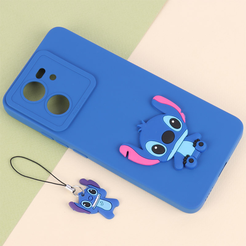 قاب عروسکی برجسته محافظ لنزدار Xiaomi 13T + آویز