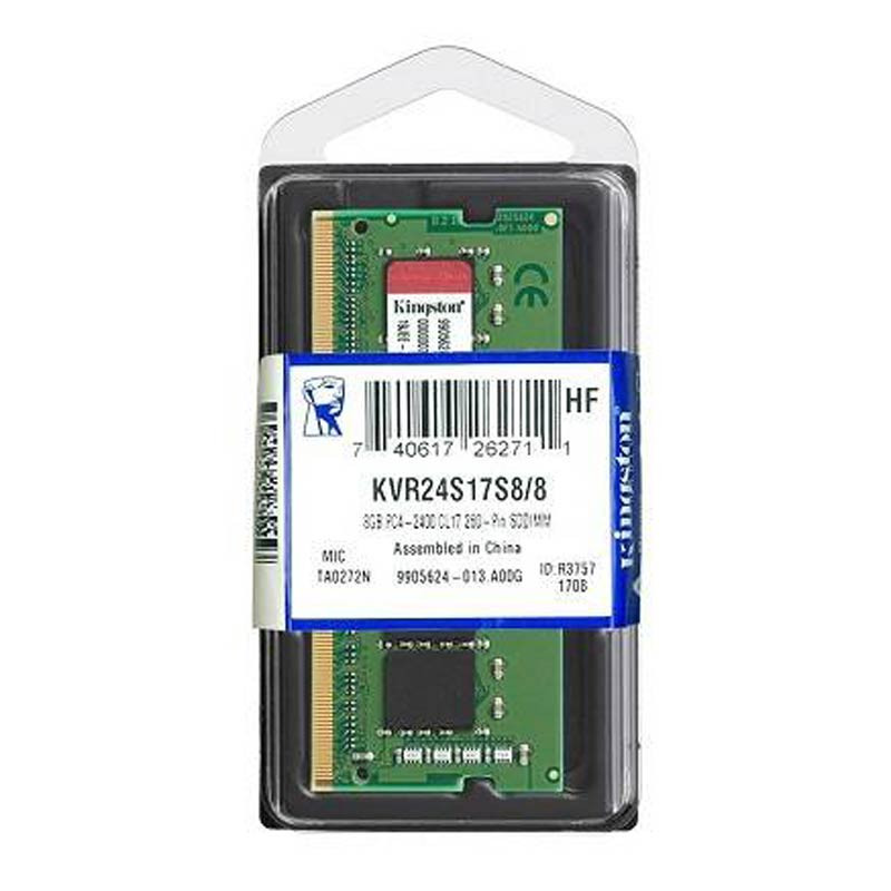 رم لپ تاپ Kingston DDR4 8GB 2400MHz CL17