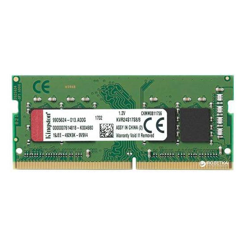 رم لپ تاپ Kingston DDR4 8GB 2400MHz CL17