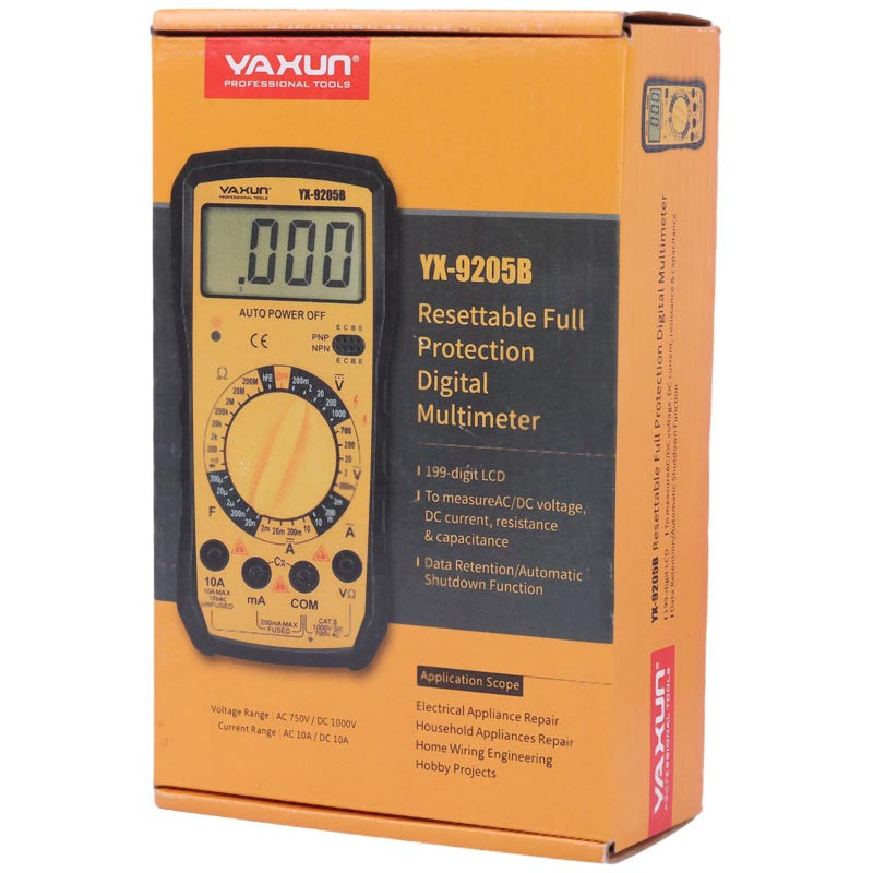 مولتی متر دیجیتال Yaxun YX-9205B