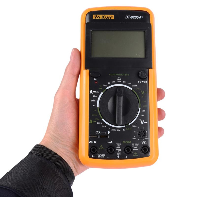 مولتی متر دیجیتال +Yaxun DT-9205A