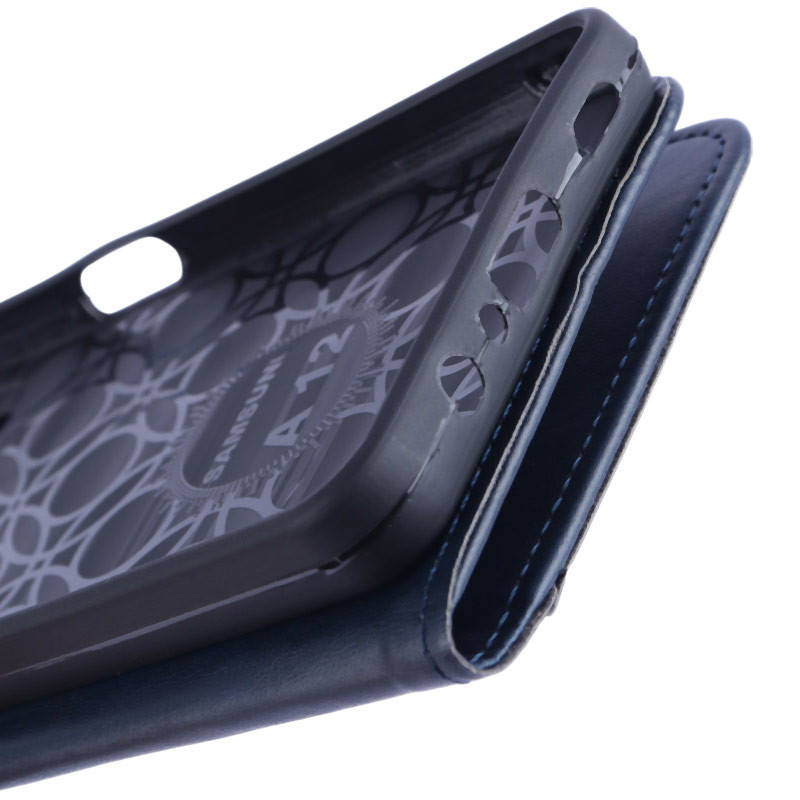 کیف چرمی مگنتی محافظ لنزدار Samsung Galaxy A12