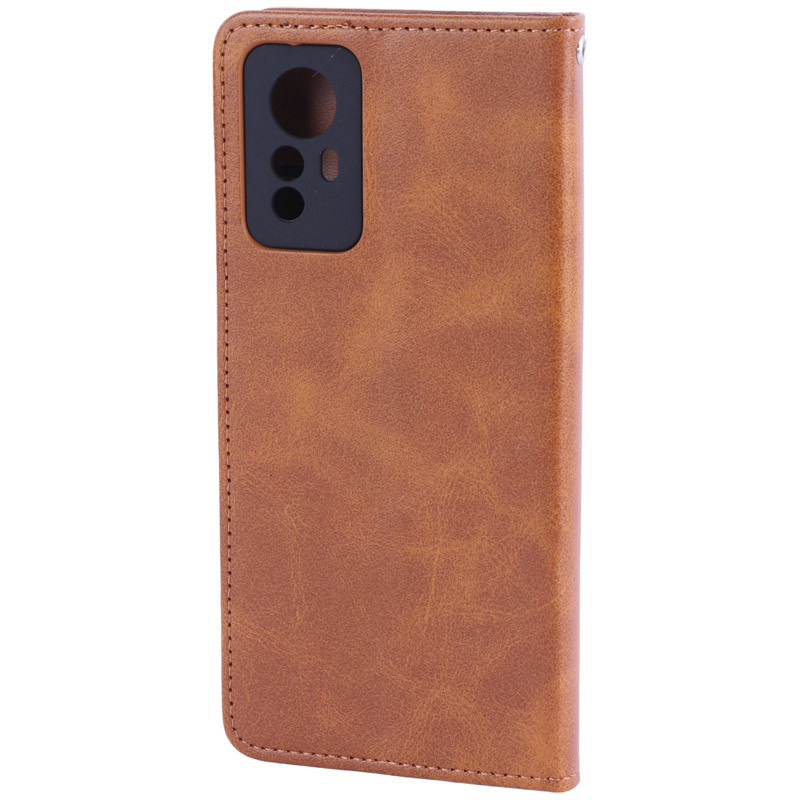 کیف چرمی مگنتی محافظ لنزدار Xiaomi Redmi Note 12S