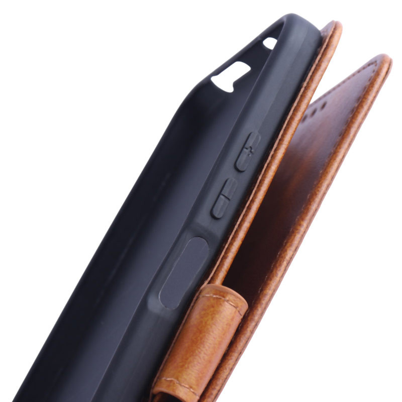 کیف چرمی مگنتی محافظ لنزدار Xiaomi Redmi Note 12S