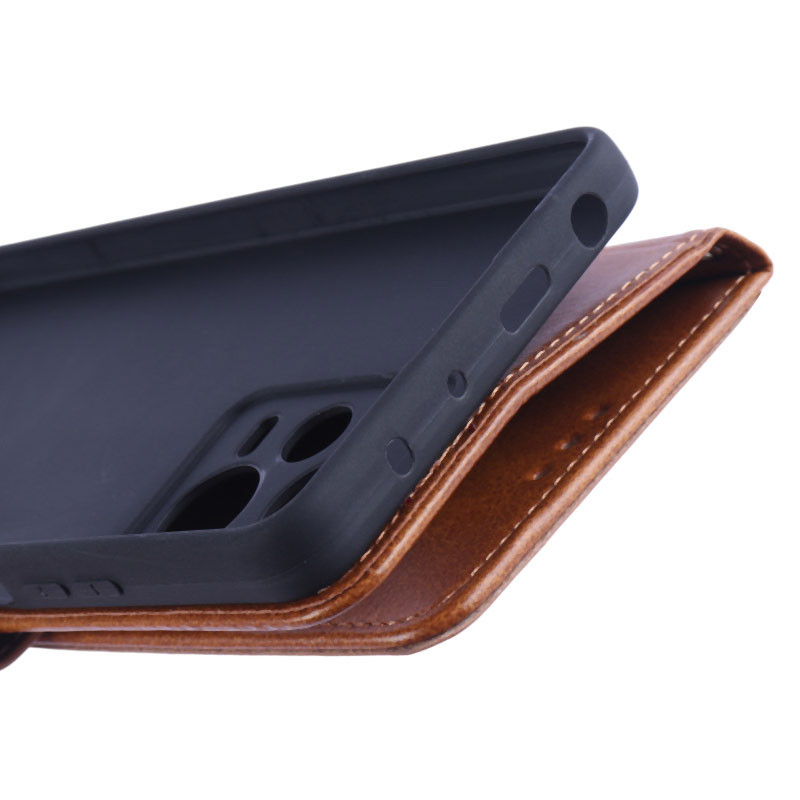 کیف چرمی مگنتی محافظ لنزدار Xiaomi Poco X5 Pro 5G