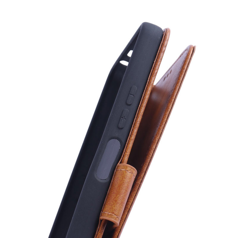 کیف چرمی مگنتی محافظ لنزدار Xiaomi Poco X5 Pro 5G