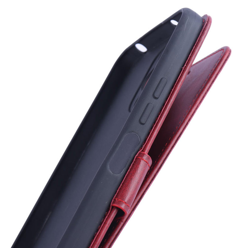 کیف چرمی مگنتی محافظ لنزدار Xiaomi Redmi 12
