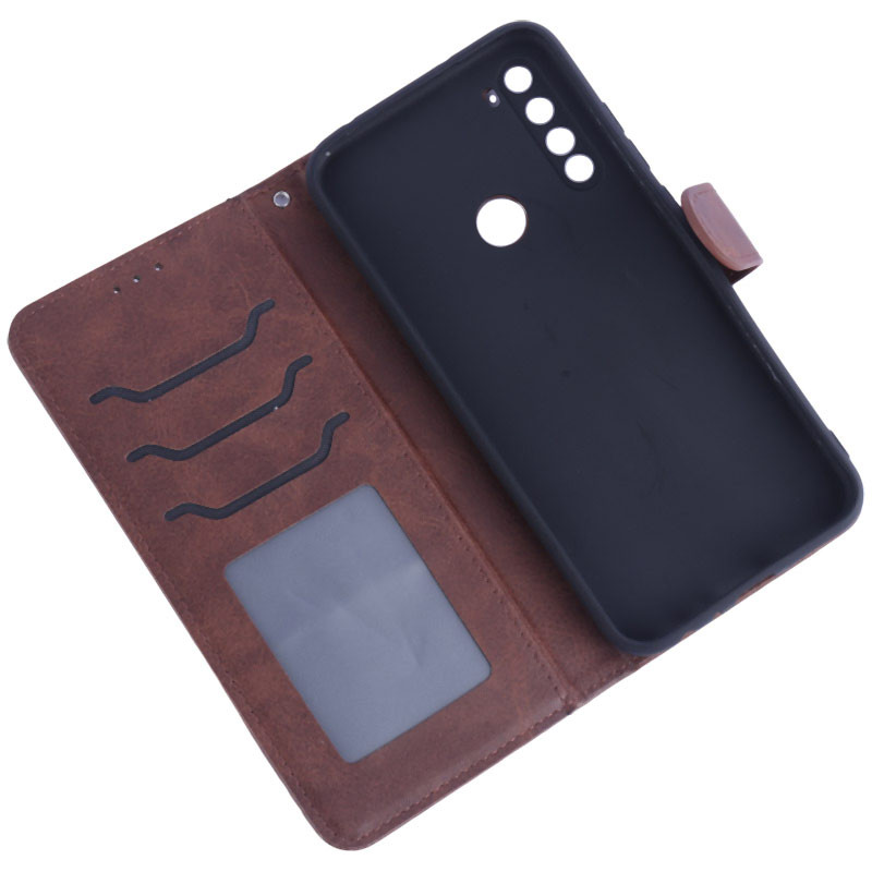 کیف چرمی مگنتی محافظ لنزدار Xiaomi Redmi Note 8