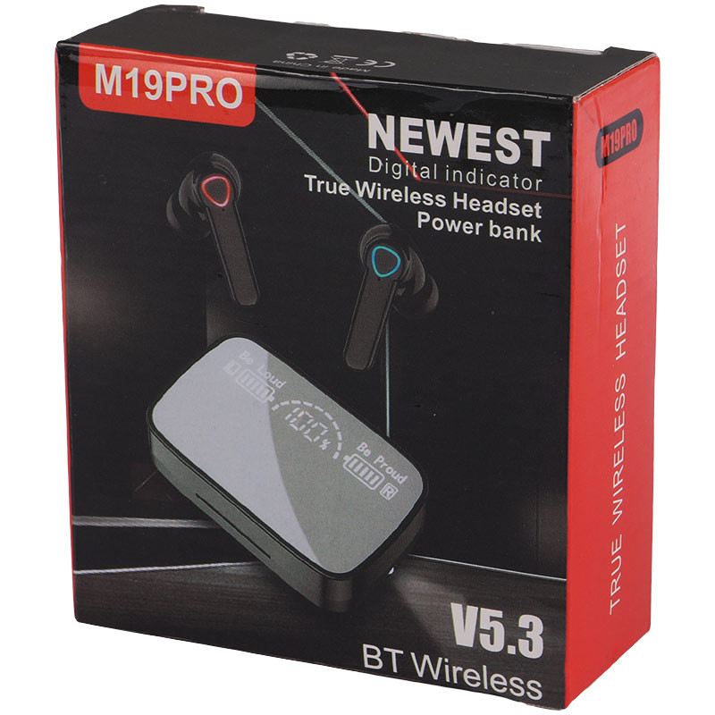 هندزفری بلوتوث دو تایی Newest M19 PRO TWS