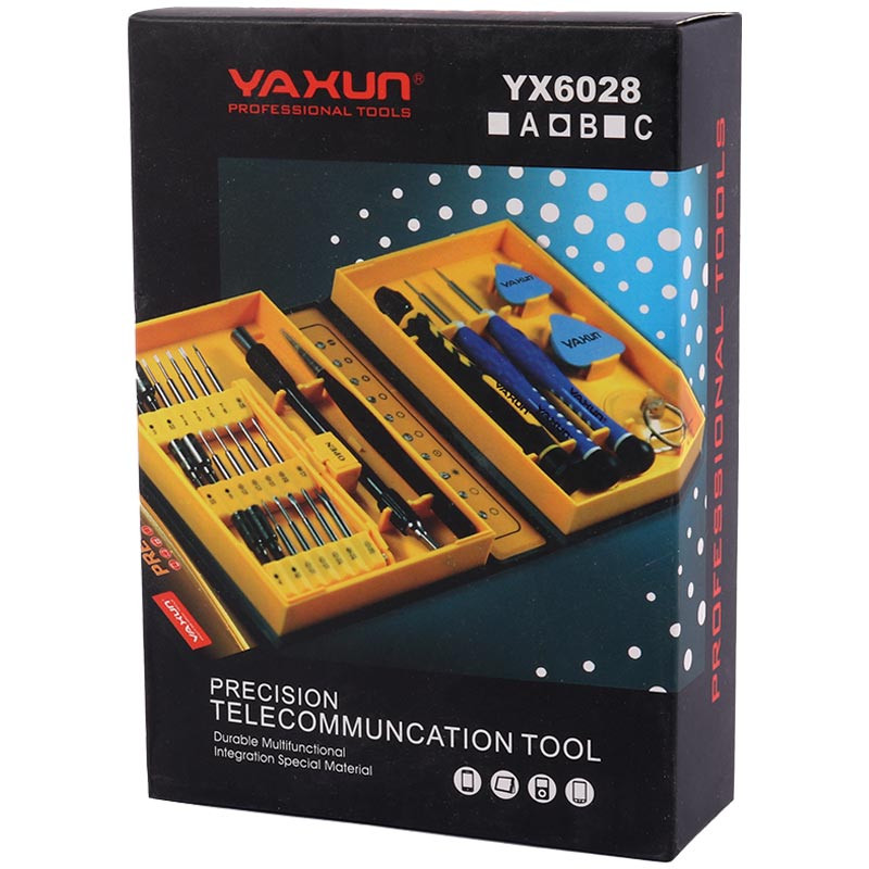 ست پیچ گوشتی تعمیرات موبایل Yaxun YX-6028B