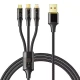 کابل 3 سر فست شارژ Mcdodo CA-333 6A 65W 1.2m