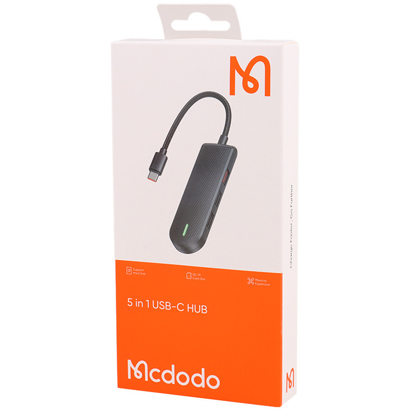 هاب و رم ریدر Mcdodo HU-143 USB 3.0/USB2.0/TF/SD To Type-C