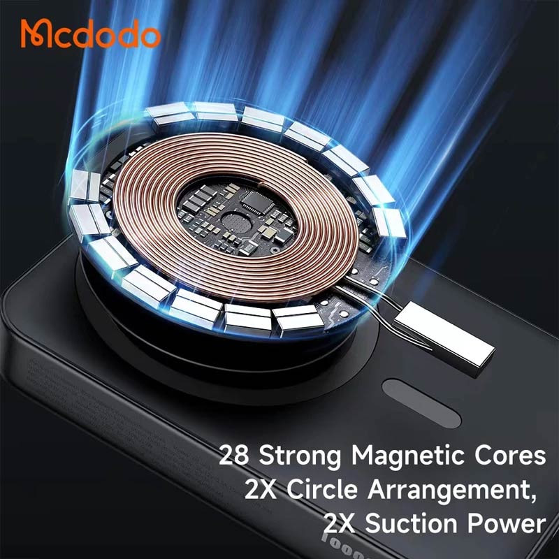 پاور بانک بی سیم فست شارژ 10000 مک دودو Mcdodo MC-593 30W