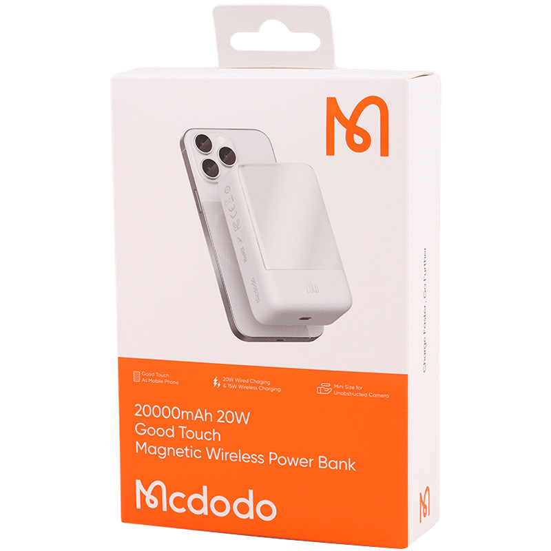 پاور بانک بی سیم 20000 مک دودو Mcdodo MC-502 20W