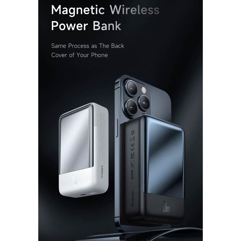 پاور بانک بی سیم 20000 مک دودو Mcdodo MC-502 20W