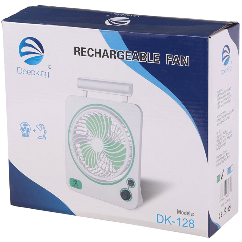 پنکه رومیزی شارژی دیپ کینگ DK-128