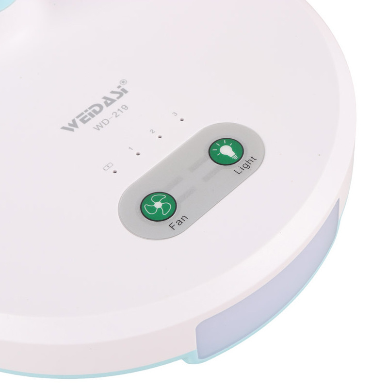 پنکه رومیزی شارژی ویداسی WD-219