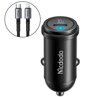 شارژر فندکی فست شارژ Mcdodo CC-7493 QC PD 3A 30W + کابل تایپ سی