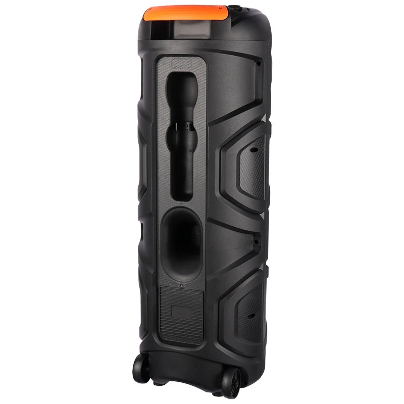 اسپیکر چمدانی بلوتوثی رم و فلش خور Royal sound RS-D40 + میکروفون و ریموت کنترل