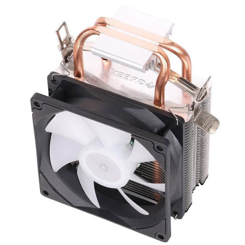 فن خنک کننده CPU گرین Green NOTUS 95-FRGB