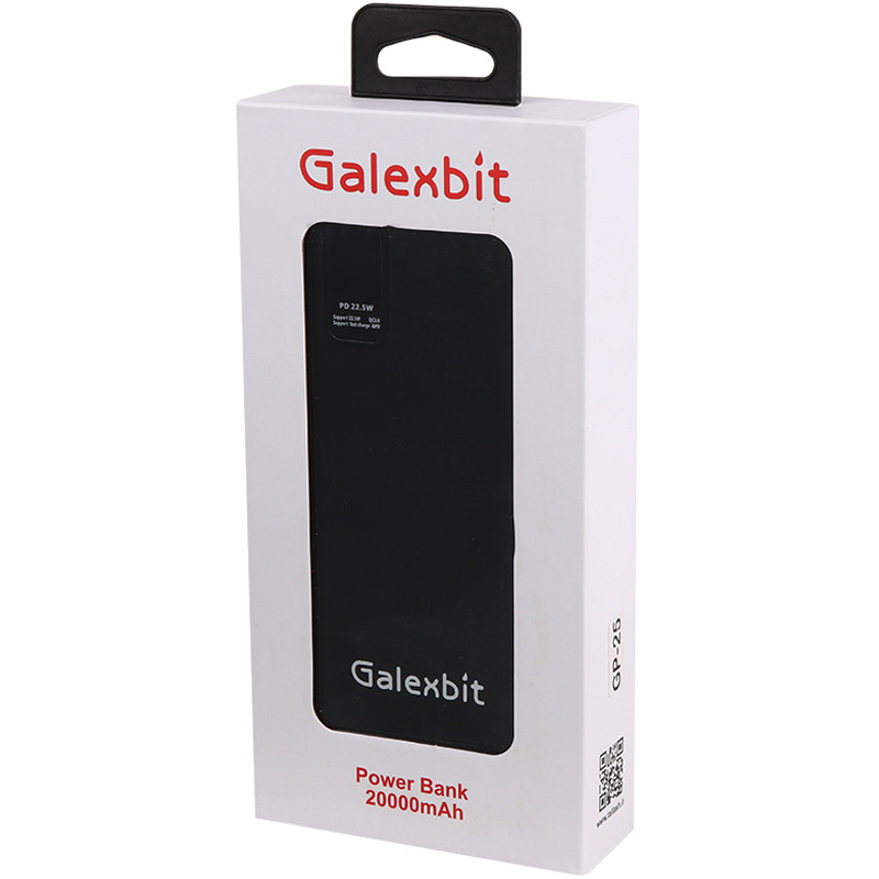 پاور بانک فست شارژ 20000 گلکس بیت Galexbit GP-25 5A 22.5W QC3.0 PD