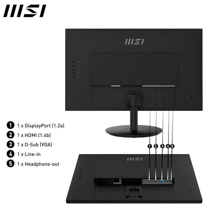 مانیتور ام اس ای PRO MP242A سایز 23.8 اینچ