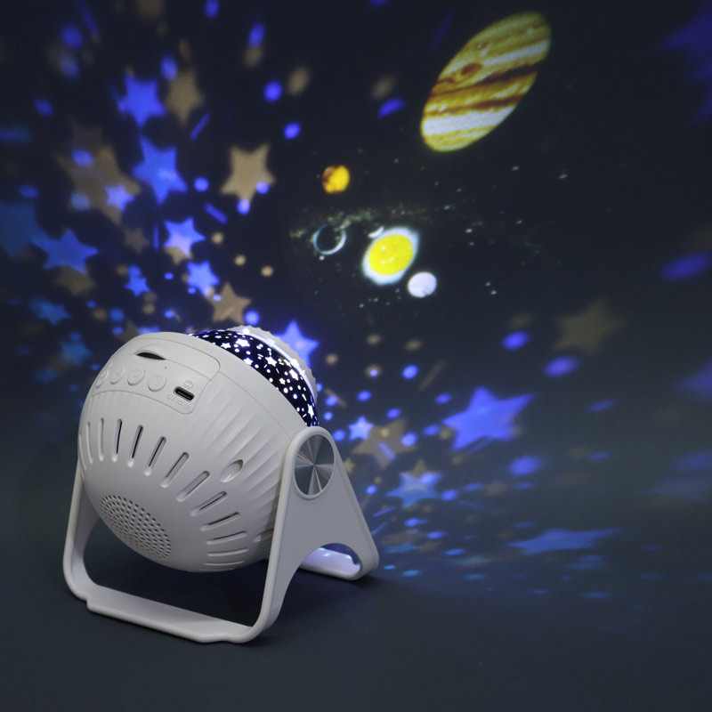 چراغ رقص نور کهکشانی اسپیکر دار بلوتوثی DT01-03