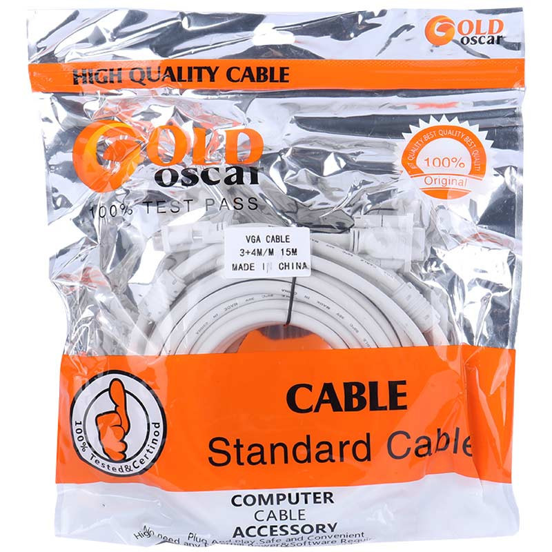 کابل Gold Oscar VGA 3+4 15m