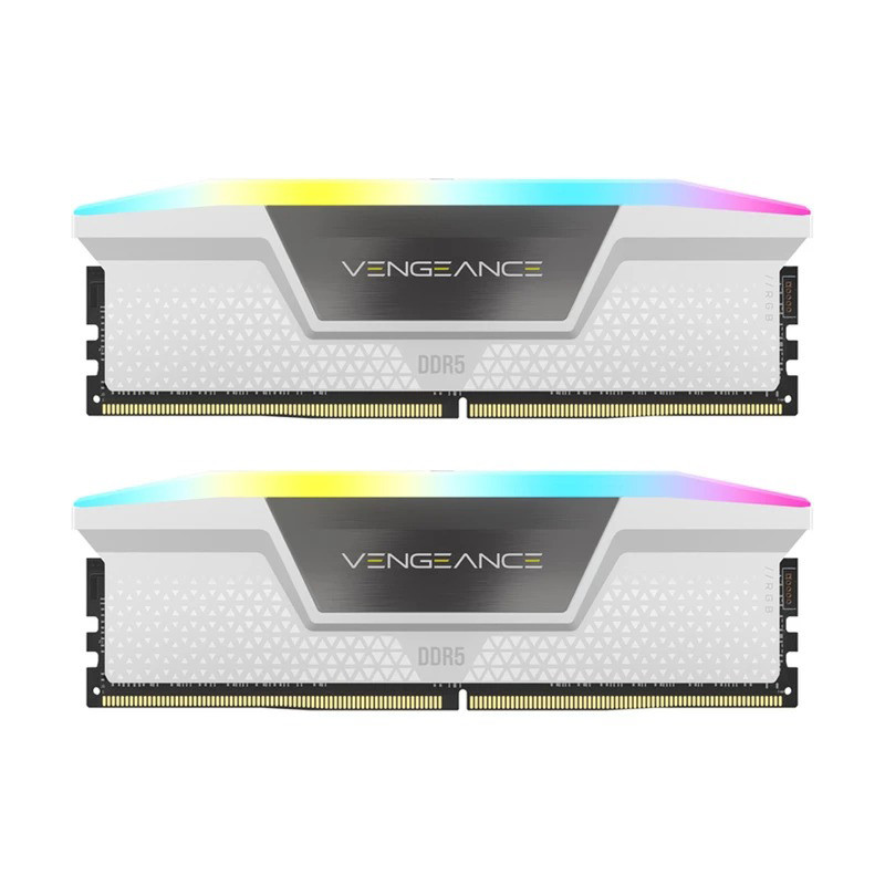 رم کامپیوتر Corsair Vengeance RGB DDR5 32GB 5200MHz CL40 Dual