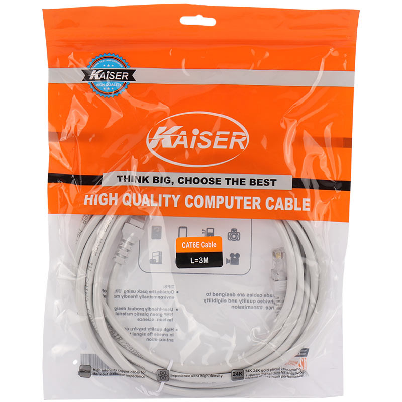 کابل شبکه Kaiser CAT6 3m