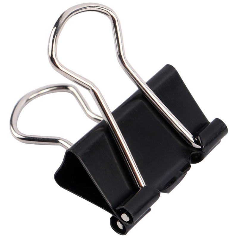 گیره دوبل Dl office dl0005 19mm بسته 12 عددی