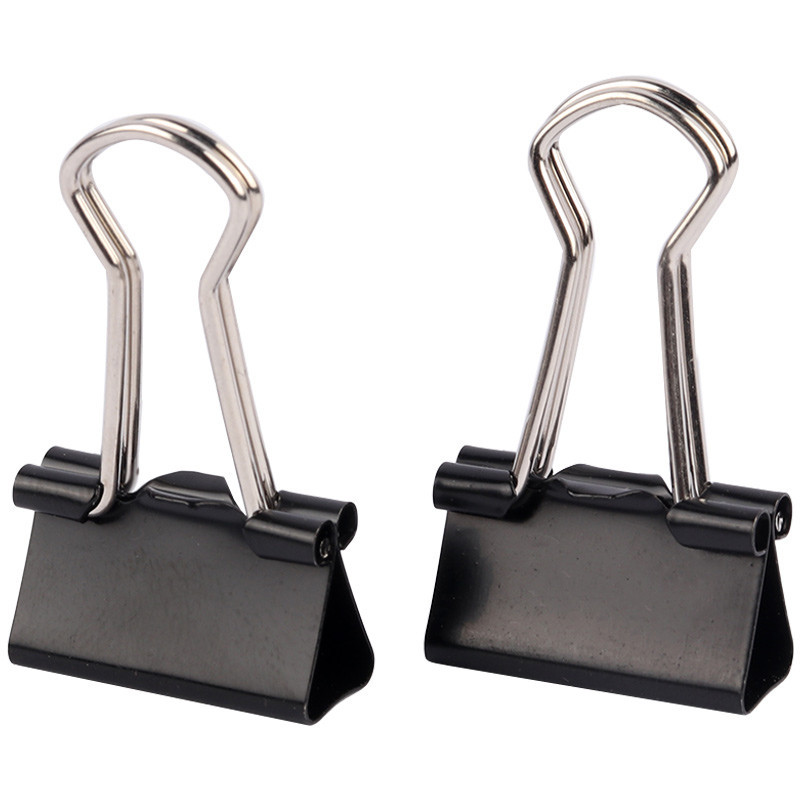 گیره دوبل Dl office dl0005 19mm بسته 12 عددی