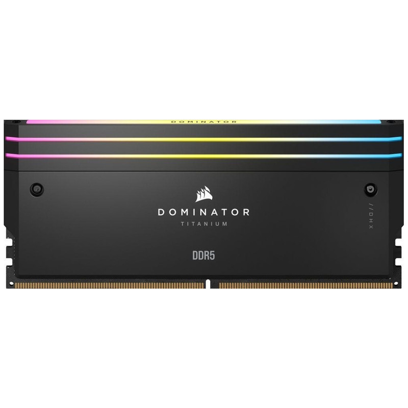 رم کامپیوتر Corsair Dominator Titanium RGB DDR5 32GB 4800MHz CL32 Dual