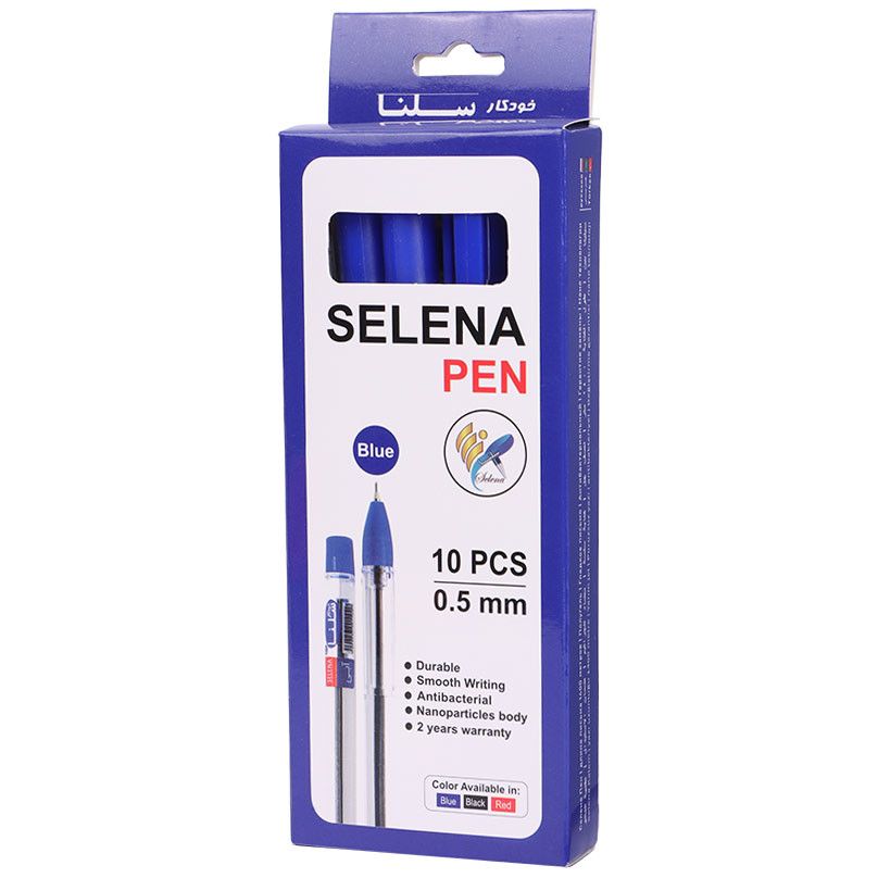 خودکار سلنا Selena 0.5mm بسته 10 عددی