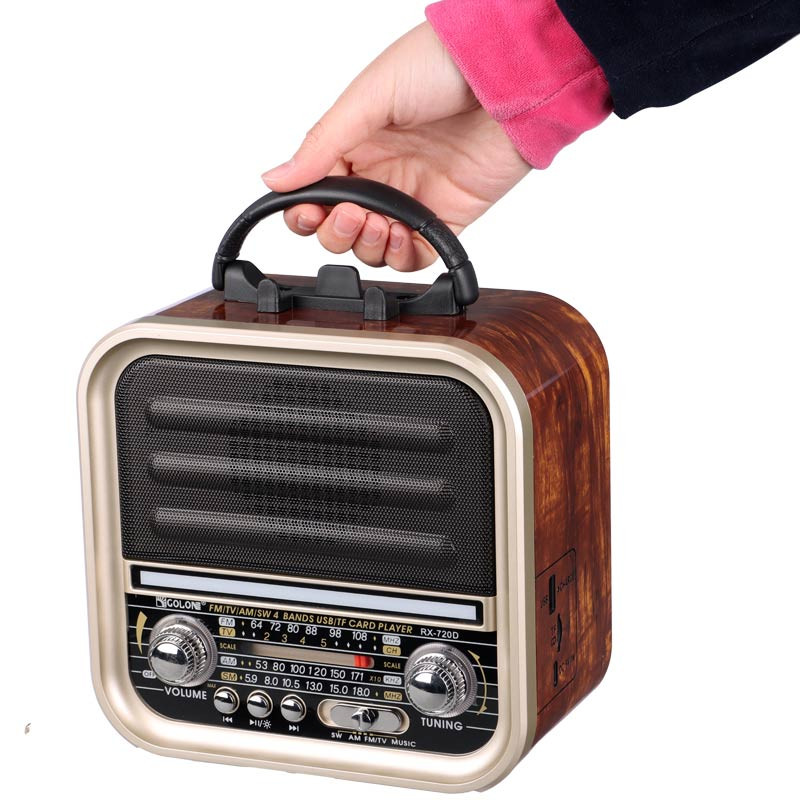 رادیو اسپیکر بلوتوثی رم و فلش خور Golon RX-720BT