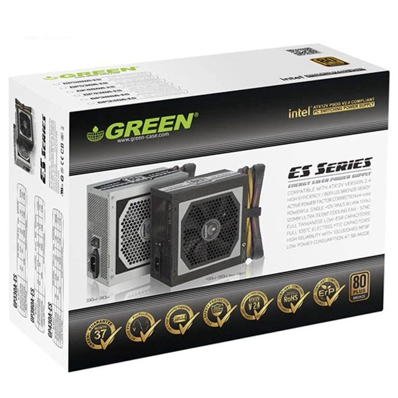 پاور گرین Green GP530A-ES Bronze 530W