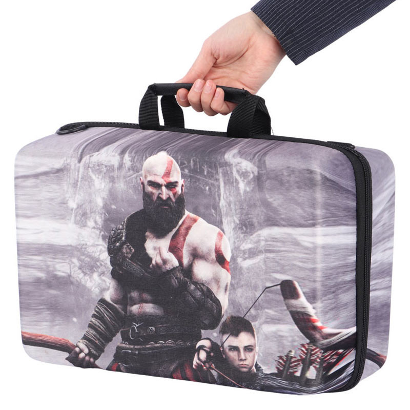 کیف کنسول بازی PS5 Slim طرح God of War کد 3