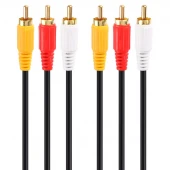 کابل ۳ به ۳ Kaiser AV RCA 1.5m