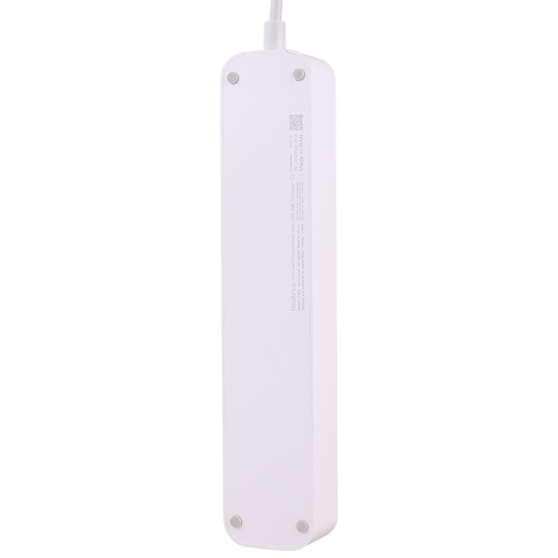 چند راهی 3 خانه برق ارت دار هادرون P343 با کابل 1.8 متری + شارژر USB